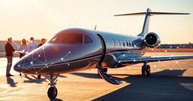 blockchain private jet ownership