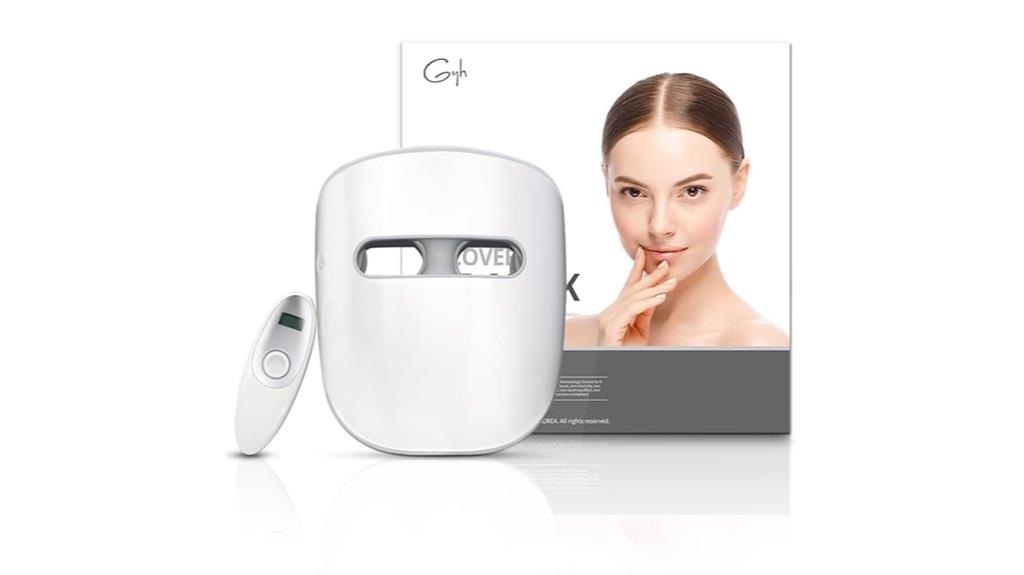 colorful led mask therapy