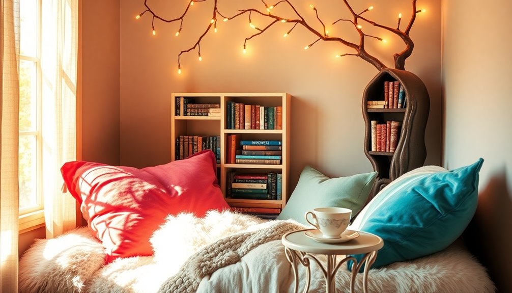 cozy imaginative reading spaces