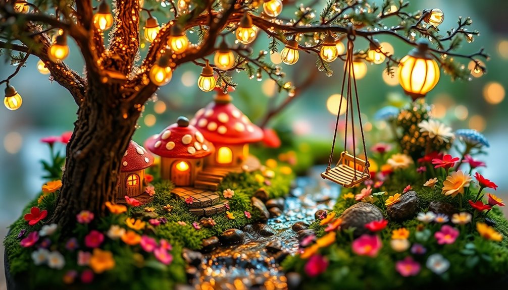 detailed miniature scene creations