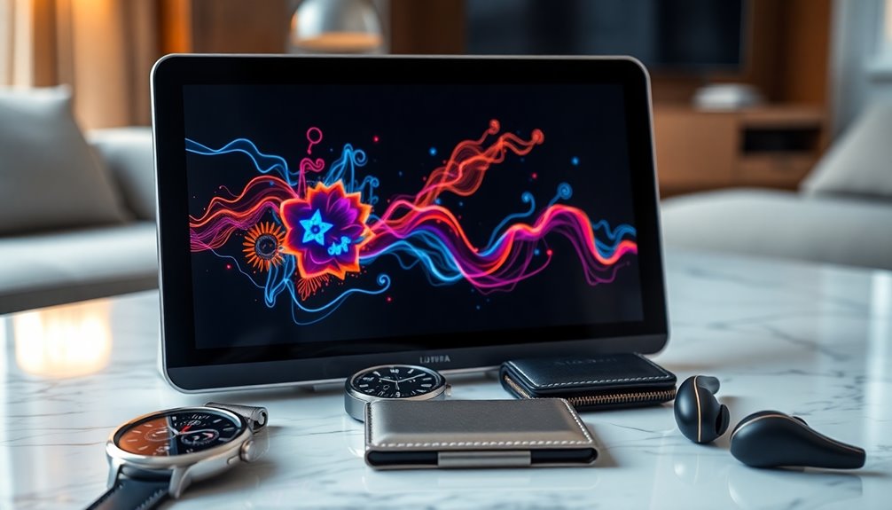 digital art frame display