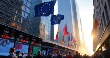 european markets rise slightly