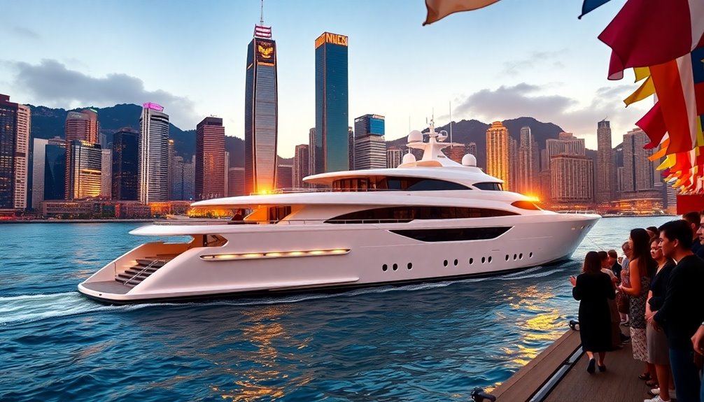 hong kong yacht premiere event