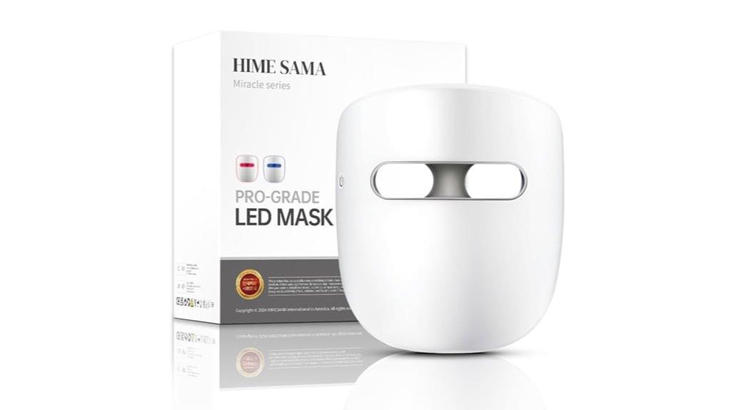 led face mask treatment
