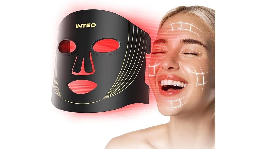 remote controlled red light mask