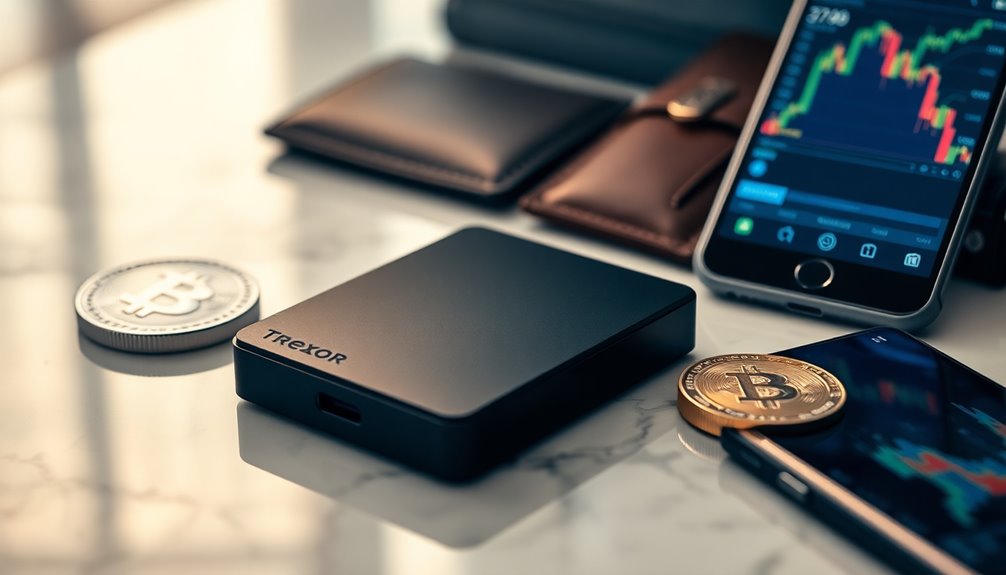 secure cryptocurrency storage device