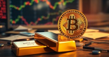 investors favor gold bitcoin