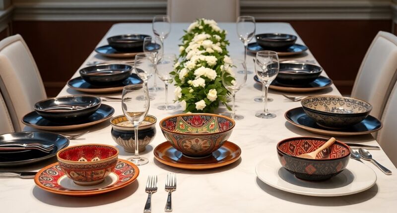 top dinnerware set trends