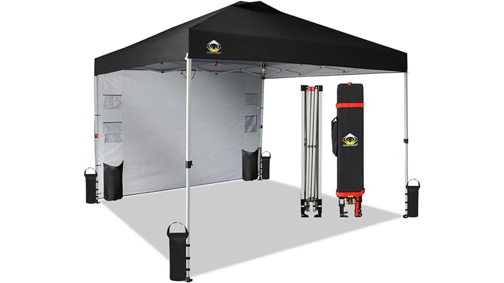 10x10 canopy with sidewalls