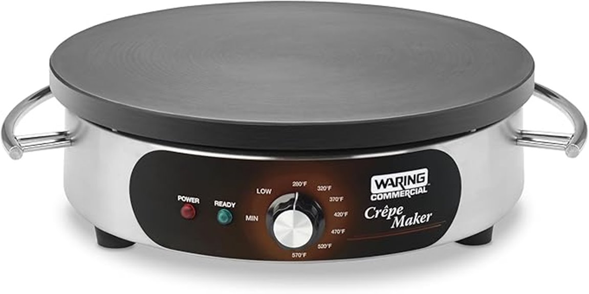 16 inch electric crepe maker