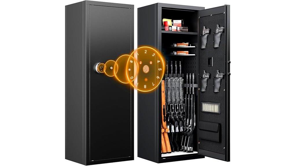 2025 rifle safe biometric