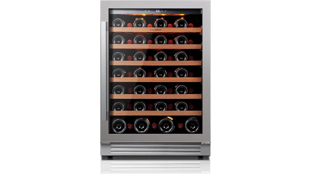 24 inch 54 bottle wine fridge