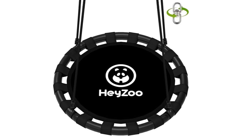 48 inch outdoor saucer swing