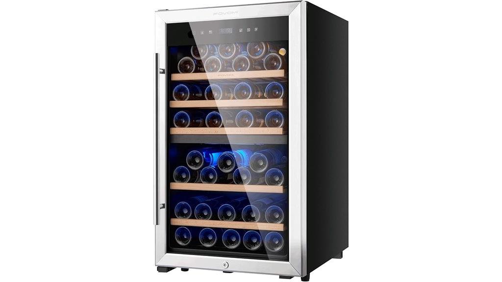 52 bottle dual zone cooler