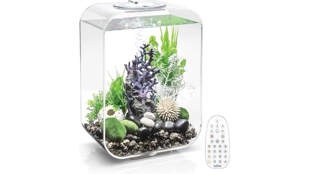 acrylic aquarium with led