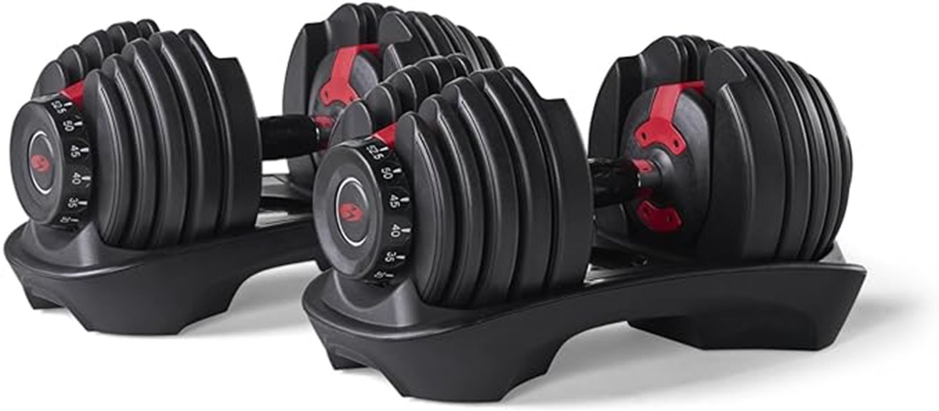 adjustable dumbbells for strength