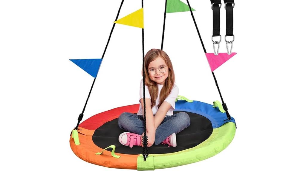 adjustable kids tree swing