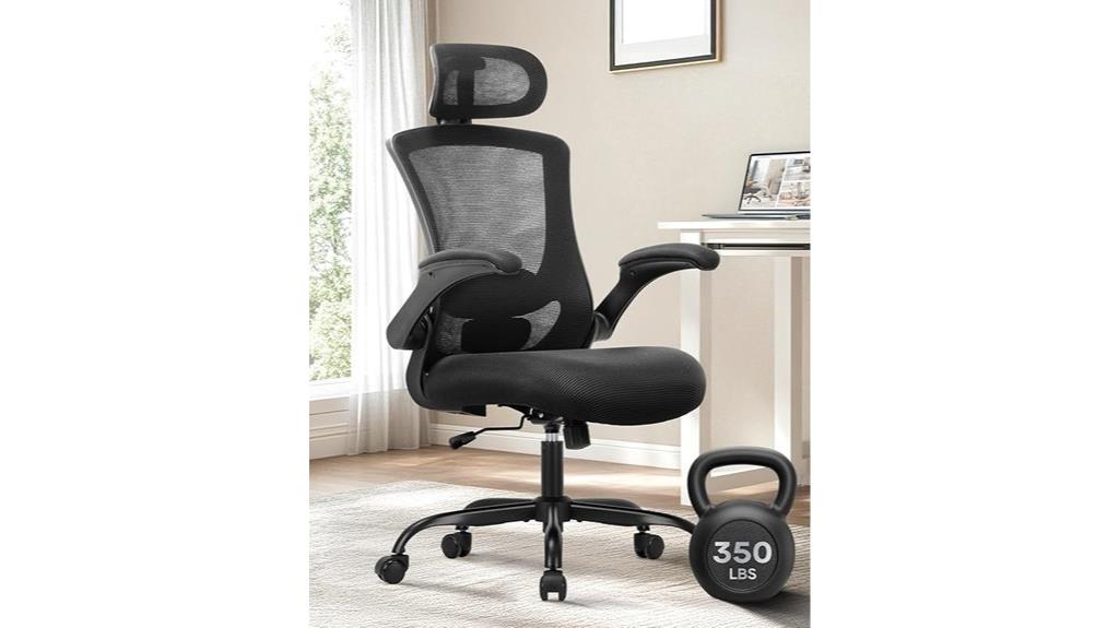adjustable mesh lumbar chair