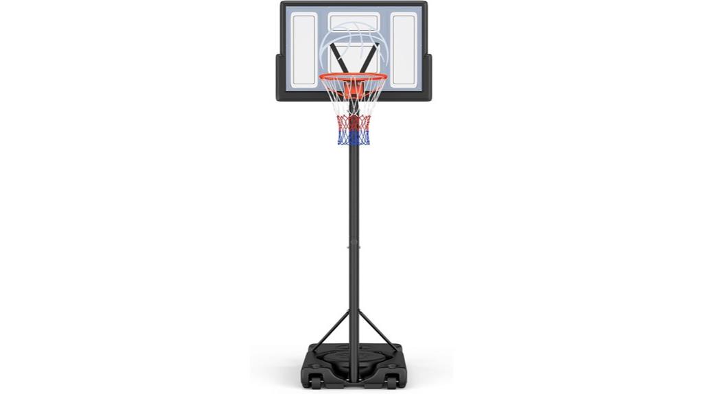 adjustable portable kids basketball