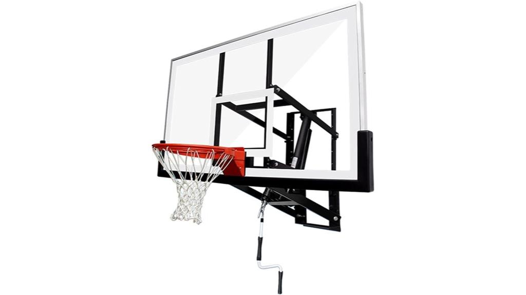 adjustable tempered glass hoop