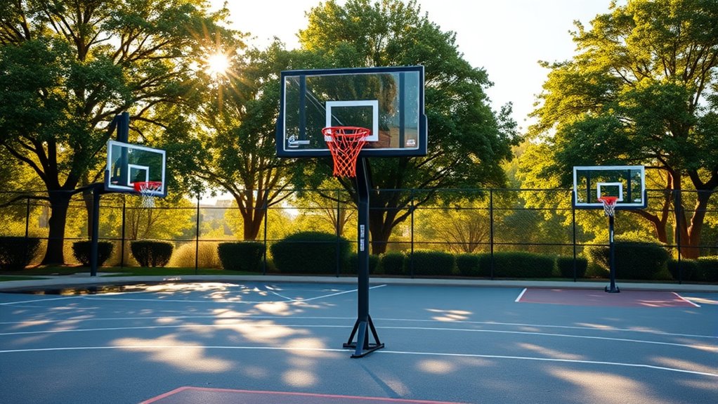basketball hoop selection criteria