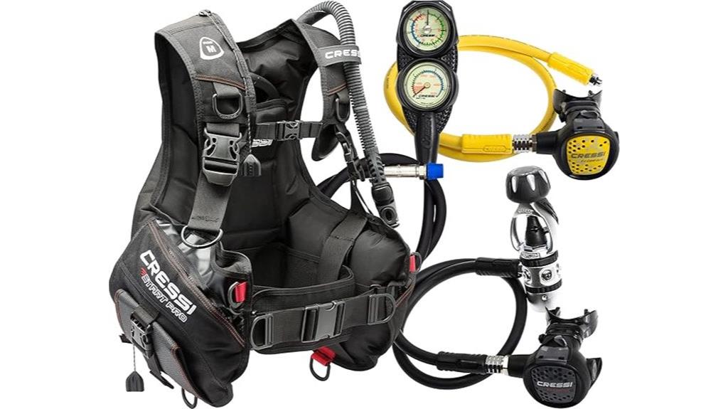 beginner scuba diving kit