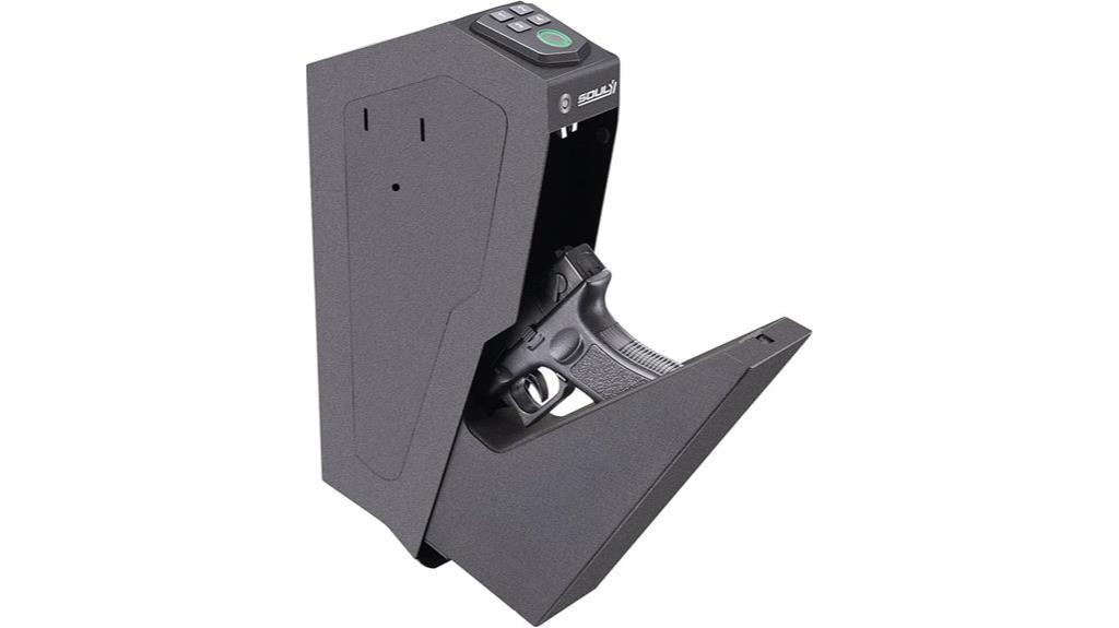 biometric pistol gun safe