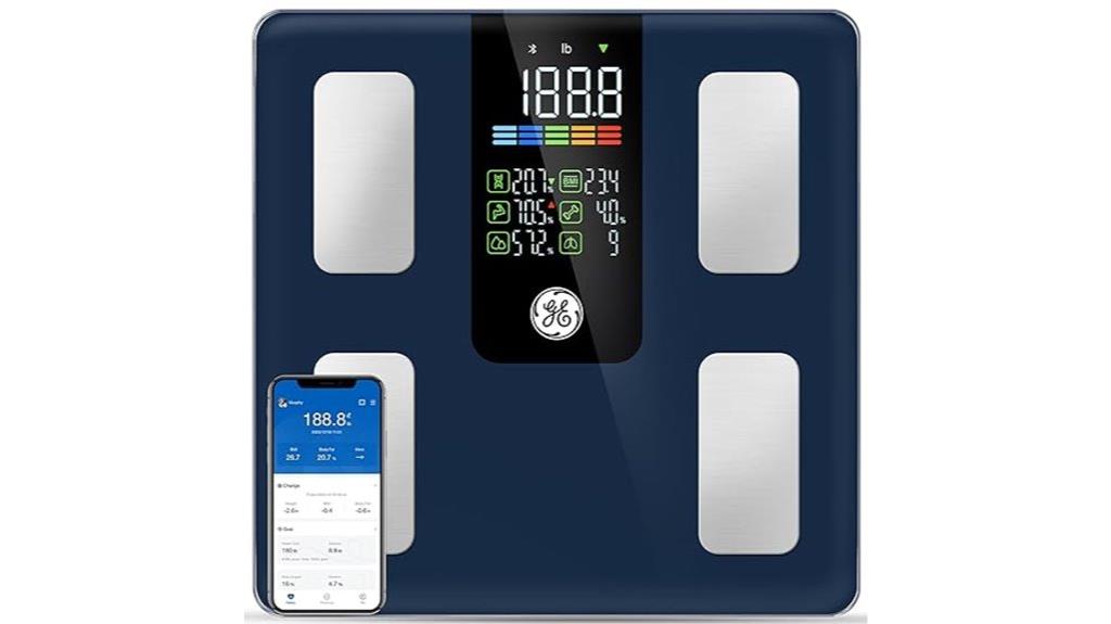 bluetooth body fat scale