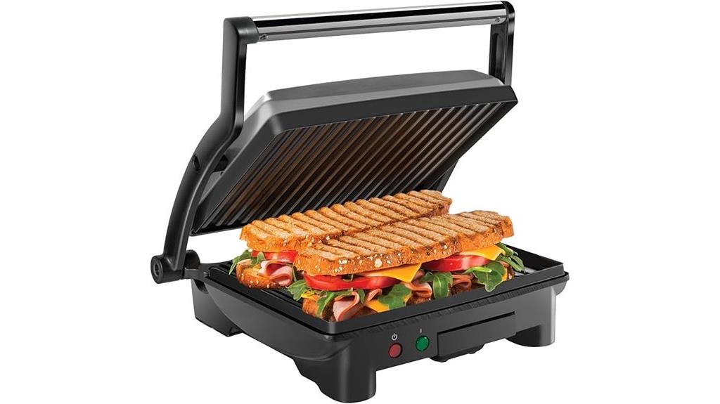 chefman 4 slice sandwich maker