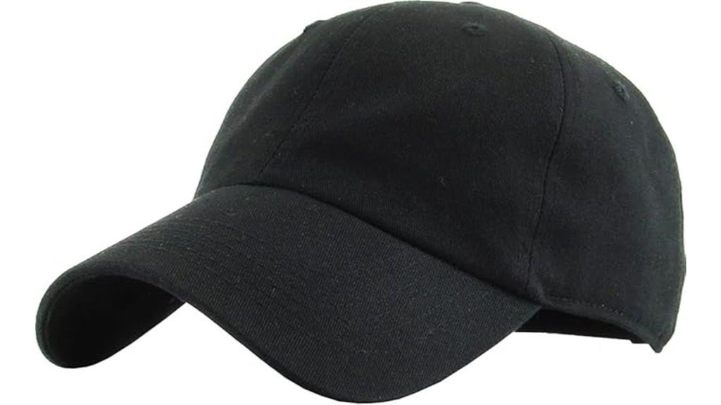 classic cotton baseball cap