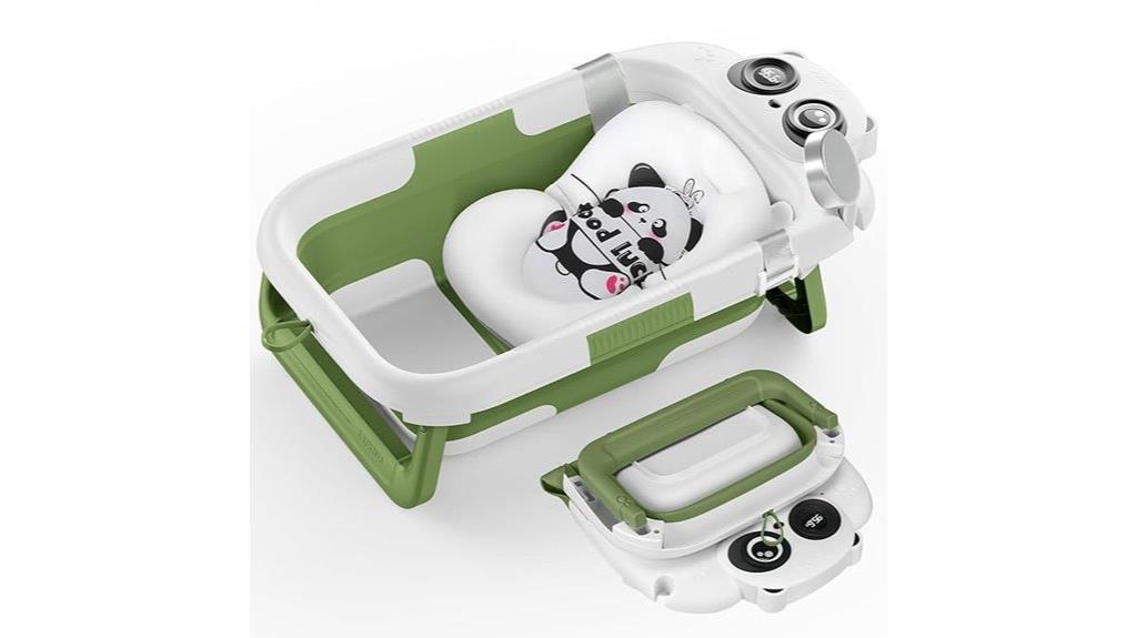collapsible infant bath tub