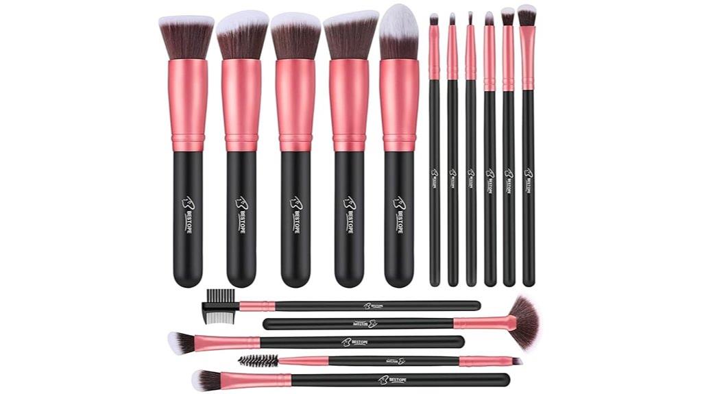 complete 16 piece brush set