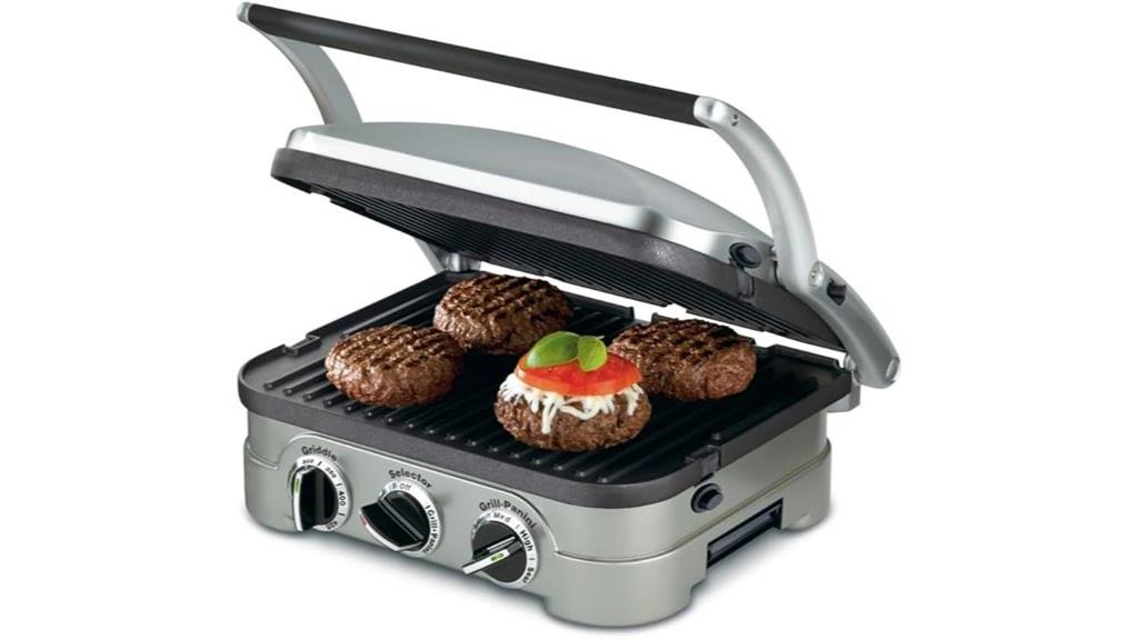 cuisinart panini griddler appliance