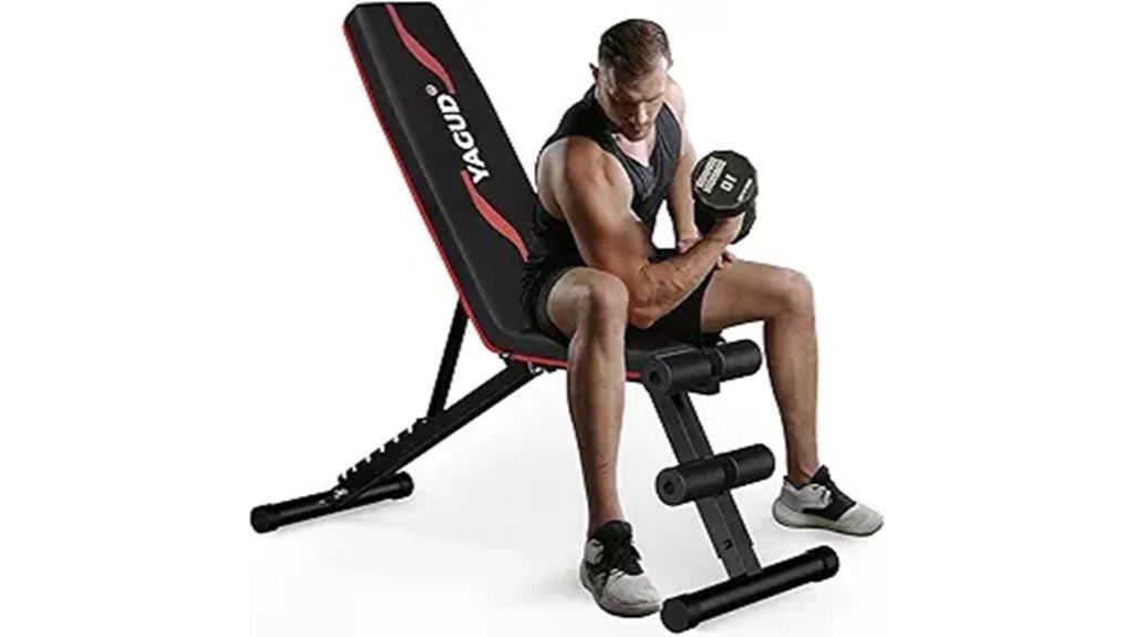 customizable home workout bench