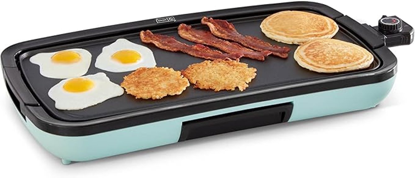 deluxe removable plate griddle