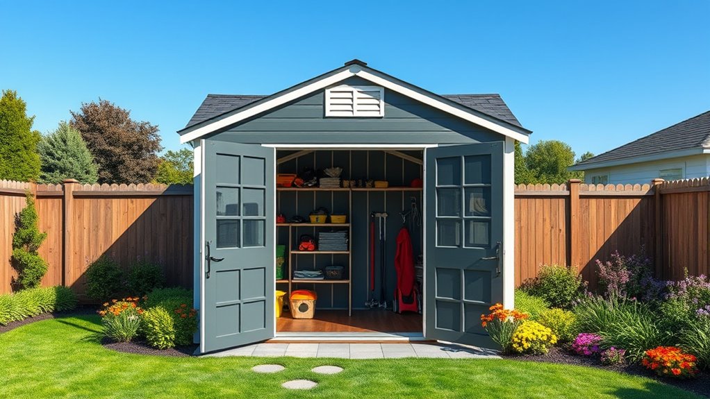 durable spacious weather resistant security