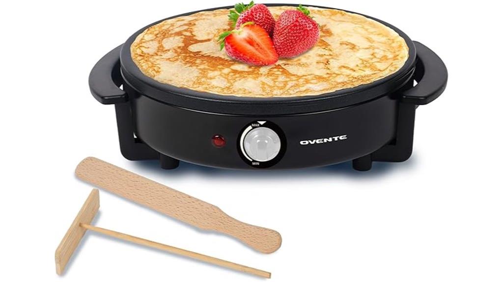electric crepe pancake griddle