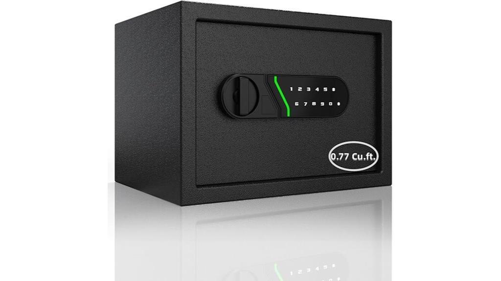 electronic home safe 0 77 cuft