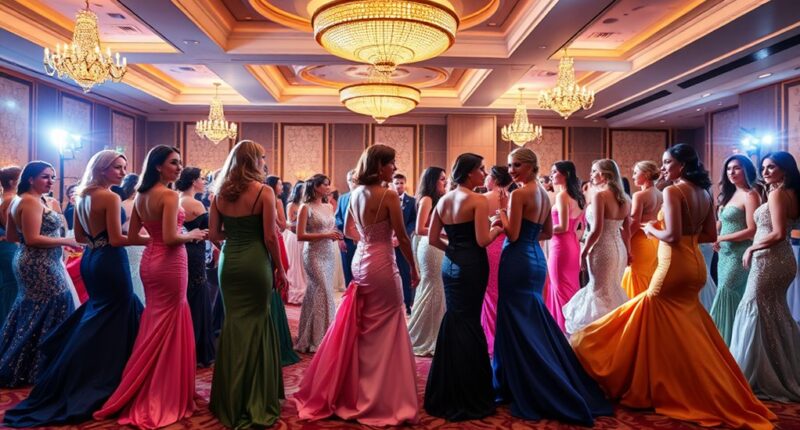 elegant gowns for special nights