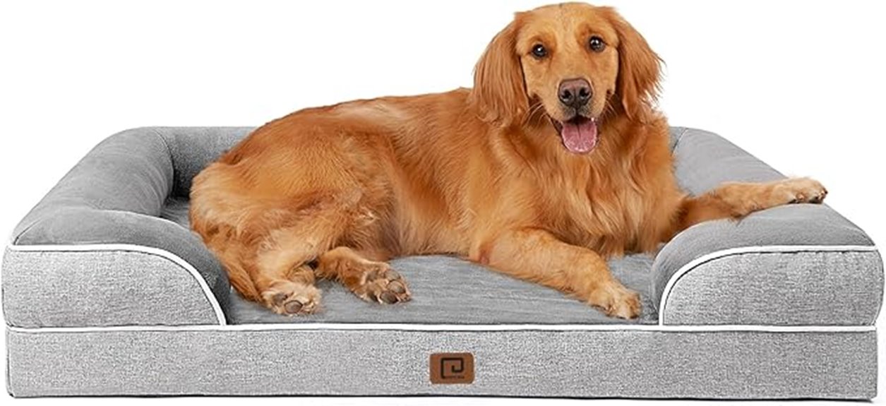 extra large orthopedic dog bed