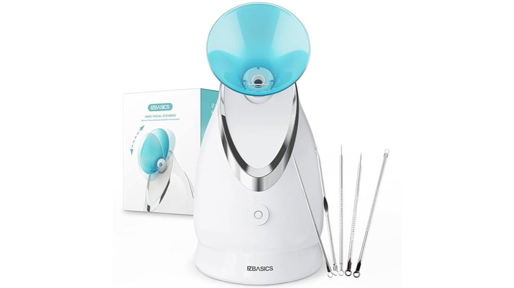 facial steamer with kit