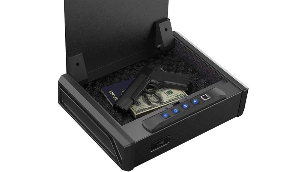 fingerprint digital handgun safe