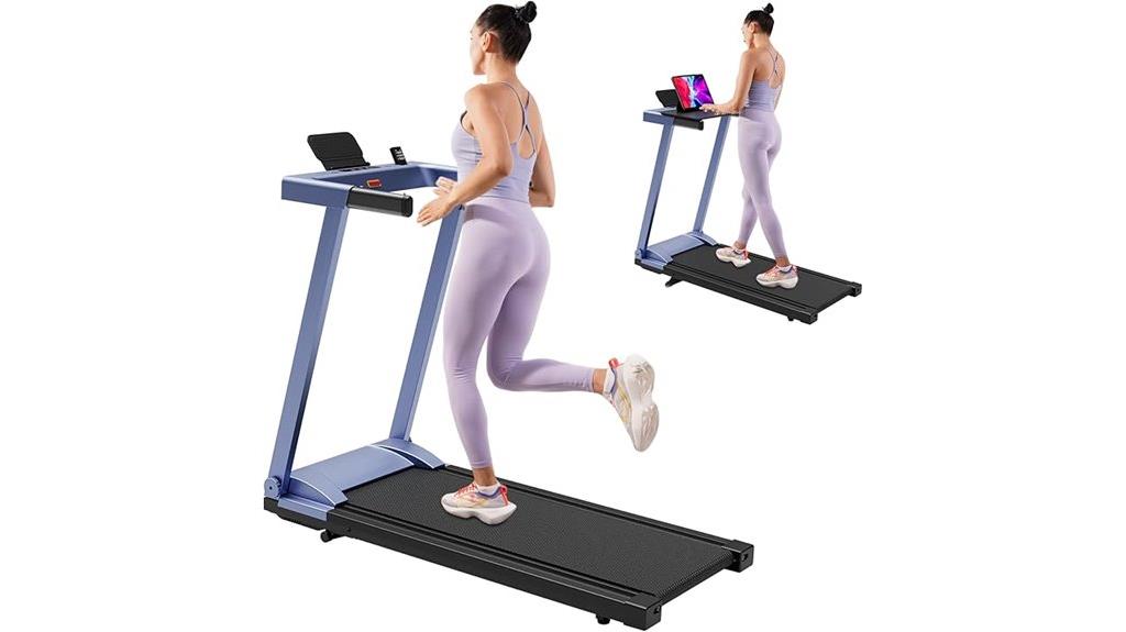 foldable incline home treadmill