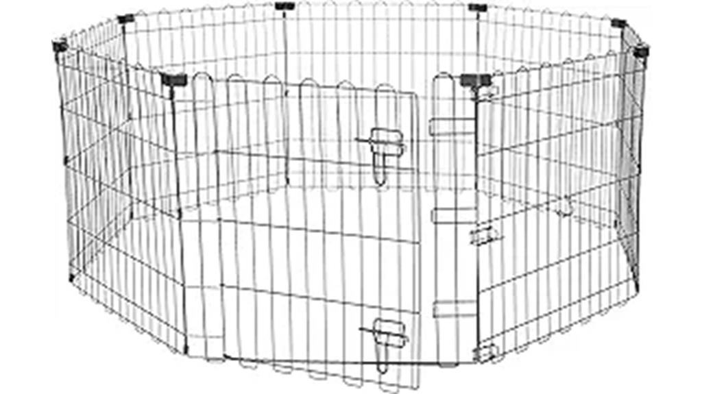 foldable metal dog pen