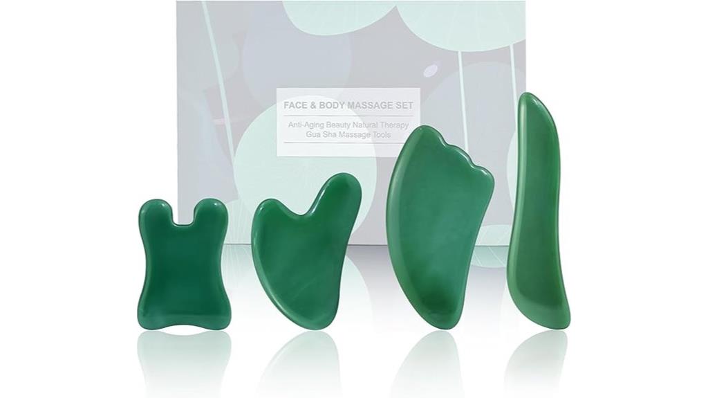 guasha massage tool set