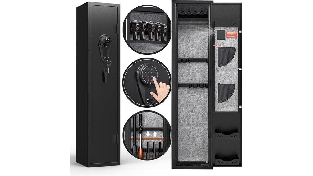 gun safes for home storage