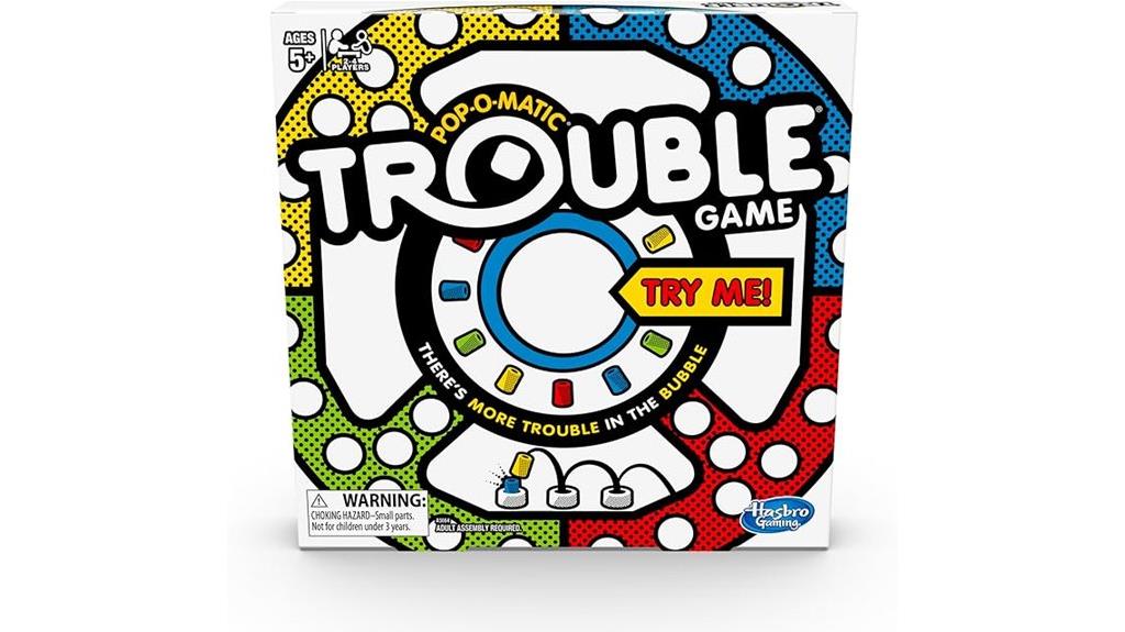 hasbro trouble kids game