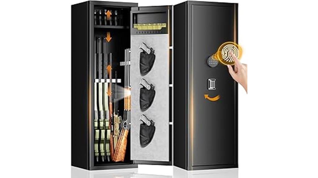 home rifle and pistol safes