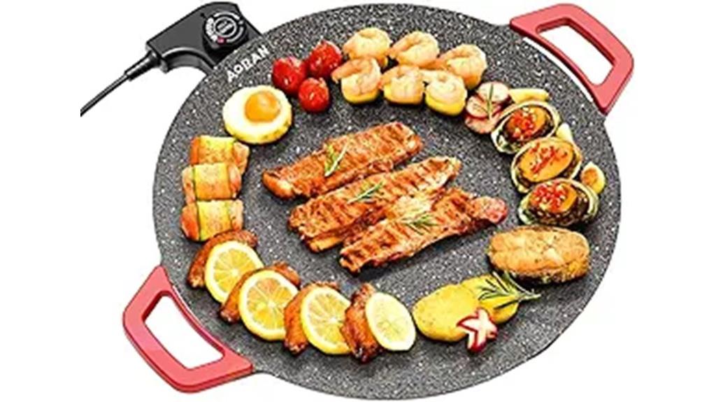 indoor smokeless electric griddle