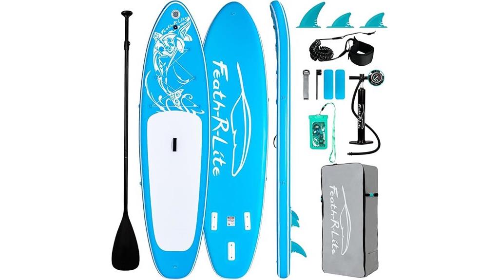 inflatable paddle board set
